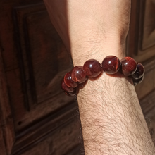 Charger l'image dans la galerie, Bracelet Œil de Taureau Perles 15mm