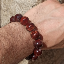 Charger l'image dans la galerie, Bracelet Œil de Taureau Perles 15mm