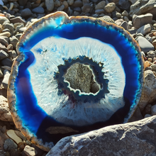 Charger l'image dans la galerie, Tranche Agate Bleue