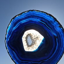 Charger l'image dans la galerie, Tranche Agate Bleue