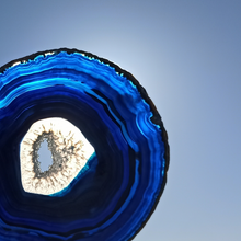 Charger l'image dans la galerie, Tranche Agate Bleue