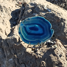 Charger l'image dans la galerie, Tranche Agate Bleue