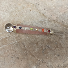Charger l'image dans la galerie, Baguette Quartz Rose 7 chakras