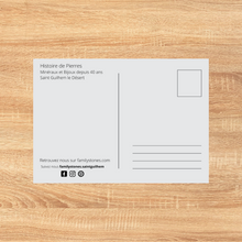 Charger l'image dans la galerie, verso carte postale saint guilhem le désert