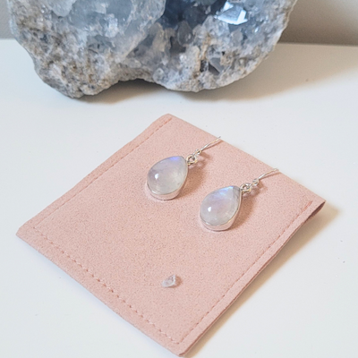 Boucles d'oreilles Pierre de Lune