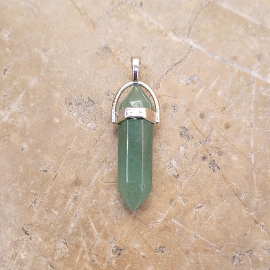 pendentif aventurine naturelle