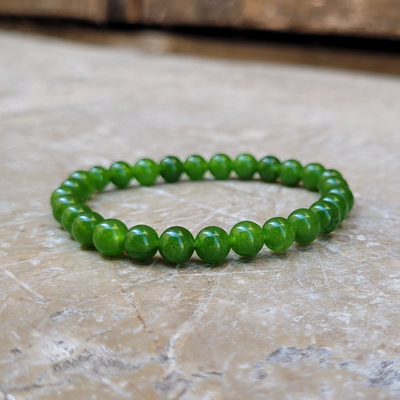 Bracelet Jade 6 mm
