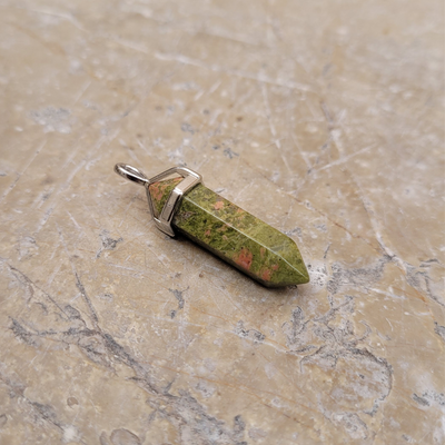 Pendentif Pointe Unakite