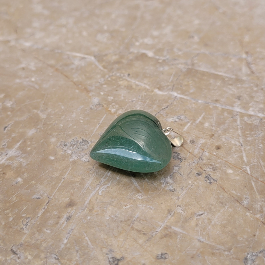 Pendentif Cœur en Aventurine