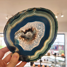 Charger l'image dans la galerie, tranche Agate bleue
