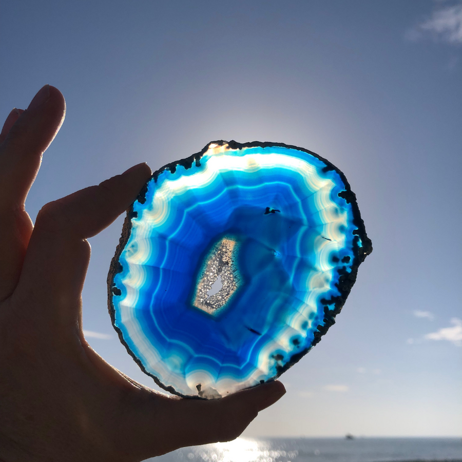 agate cristallisée