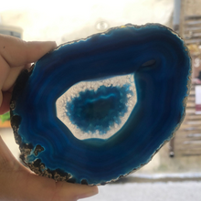 Charger l&#39;image dans la galerie, tranche agate bleue
