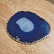 Charger l'image dans la galerie, Grande tranche d'Agate bleue
