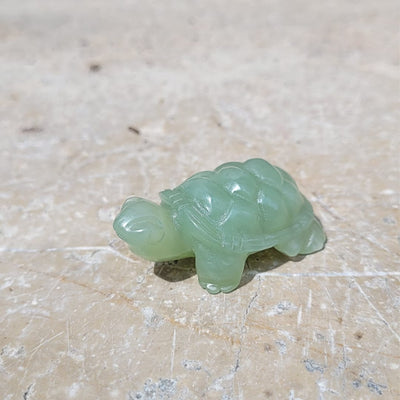 Tortue sculptée en Jade