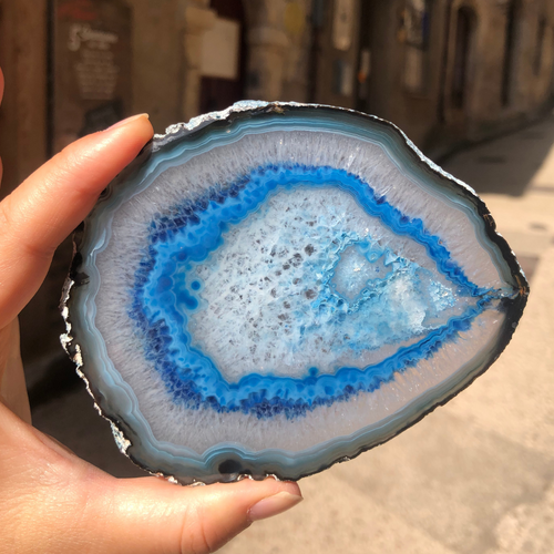Tranche d'agate 