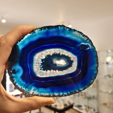 Charger l'image dans la galerie, Tranche agate bleue
