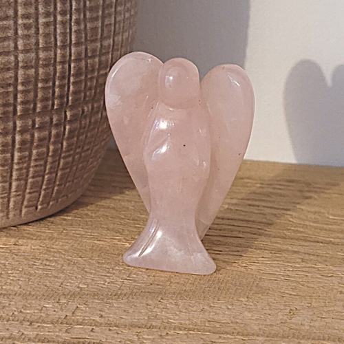 Ange en Quartz Rose 5cm