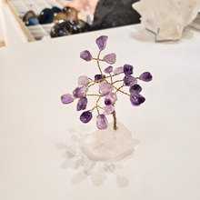 Charger l&#39;image dans la galerie, arbre de vie en amethyste et quartz

