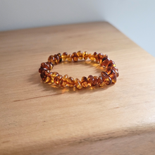 Charger l&#39;image dans la galerie, Bracelet Ambre cognac Enfant
