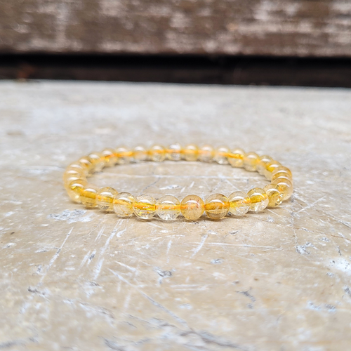 bracelet en citrine
