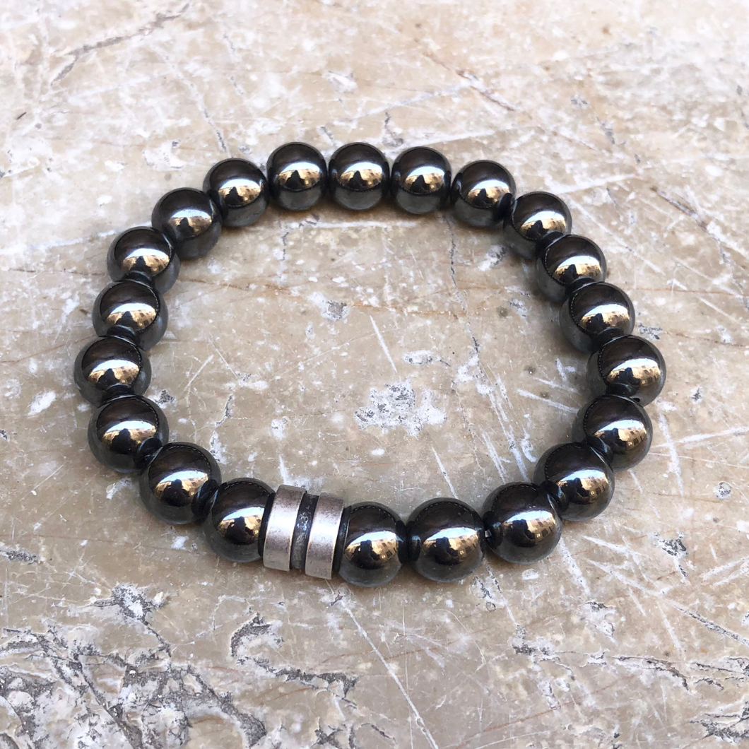 grand poignet hematite