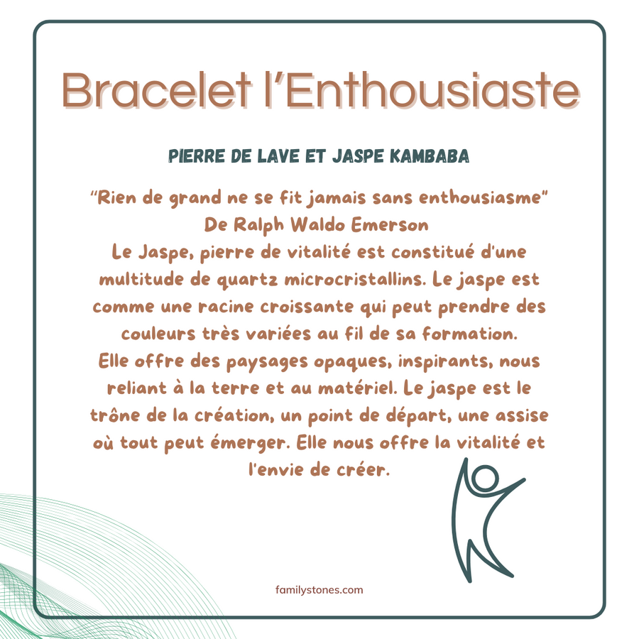 bracelet l'enthousiaste