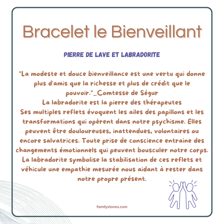 bracelet le bienveillant