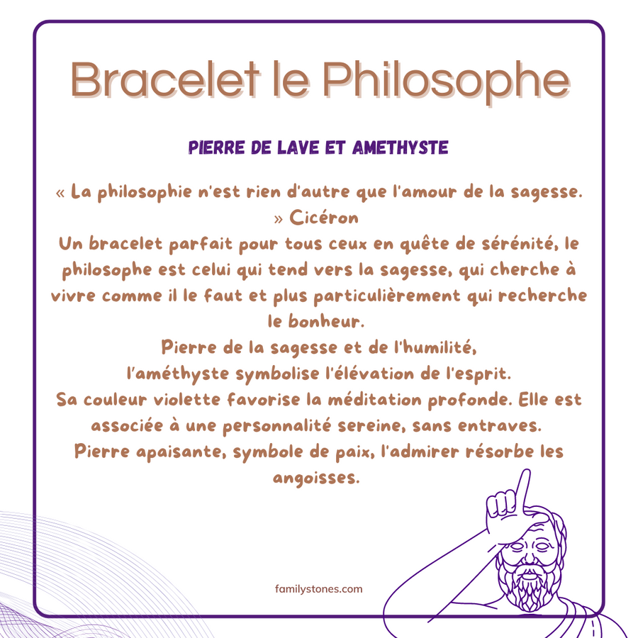 bracelet le philosophe