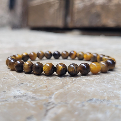 Bracelet Œil du Tigre 6 mm
