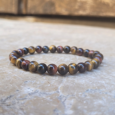 Bracelet Trio Protection Perles 8 mm