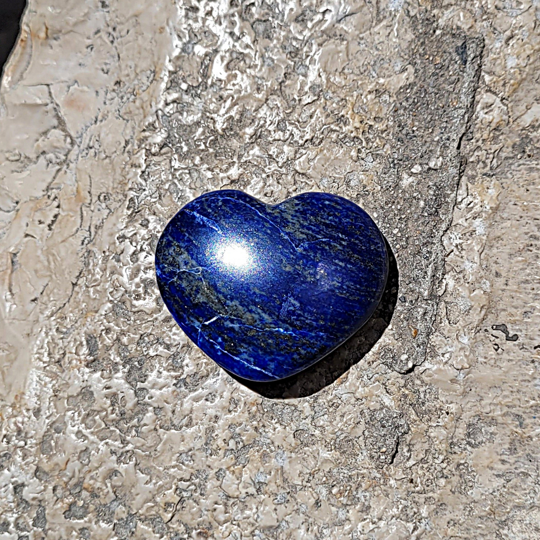 Cœur en Lapis Lazuli 5x3cm