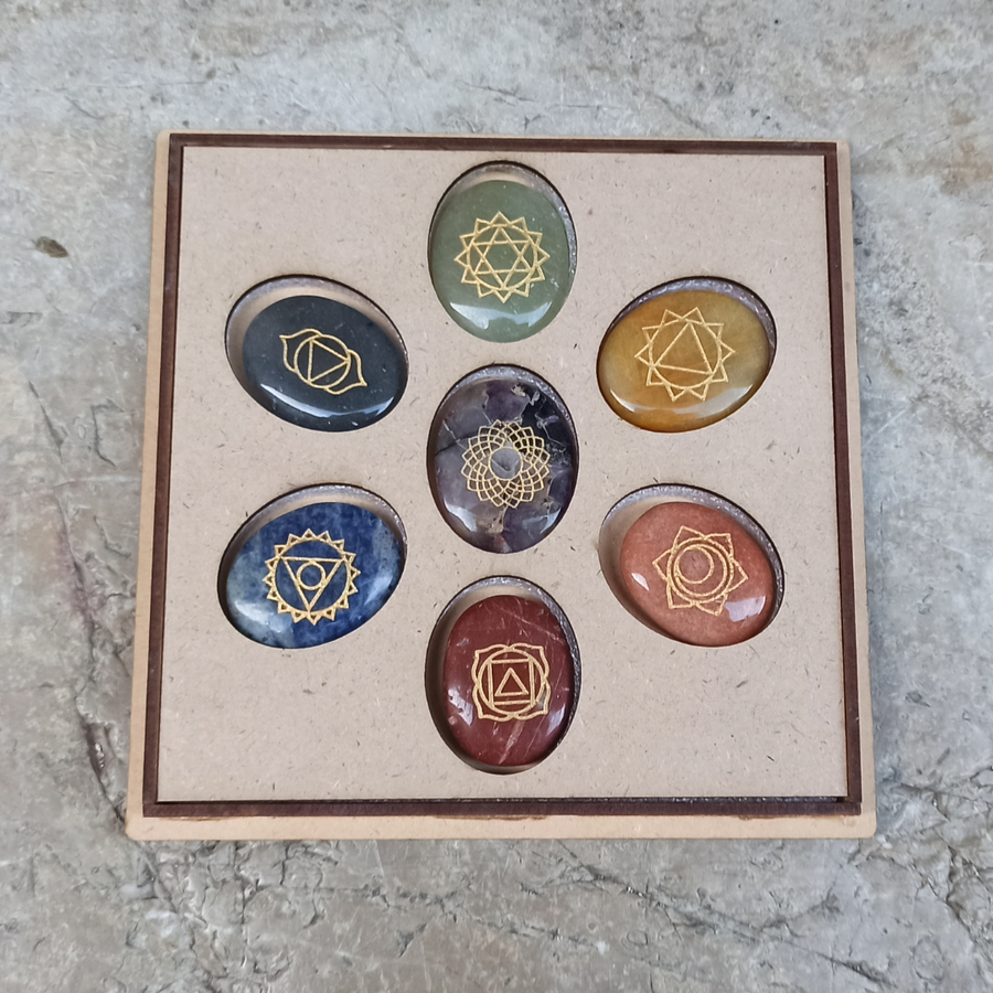 galets 7 chakras