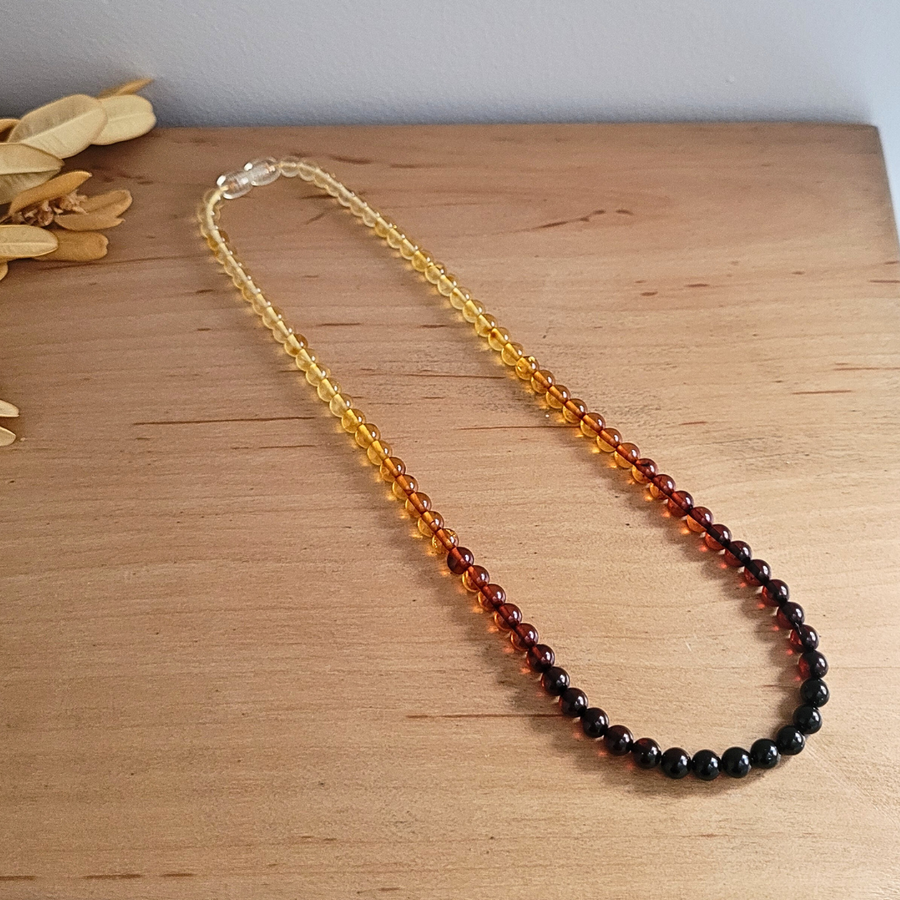 Collier Ambre Femme Premium