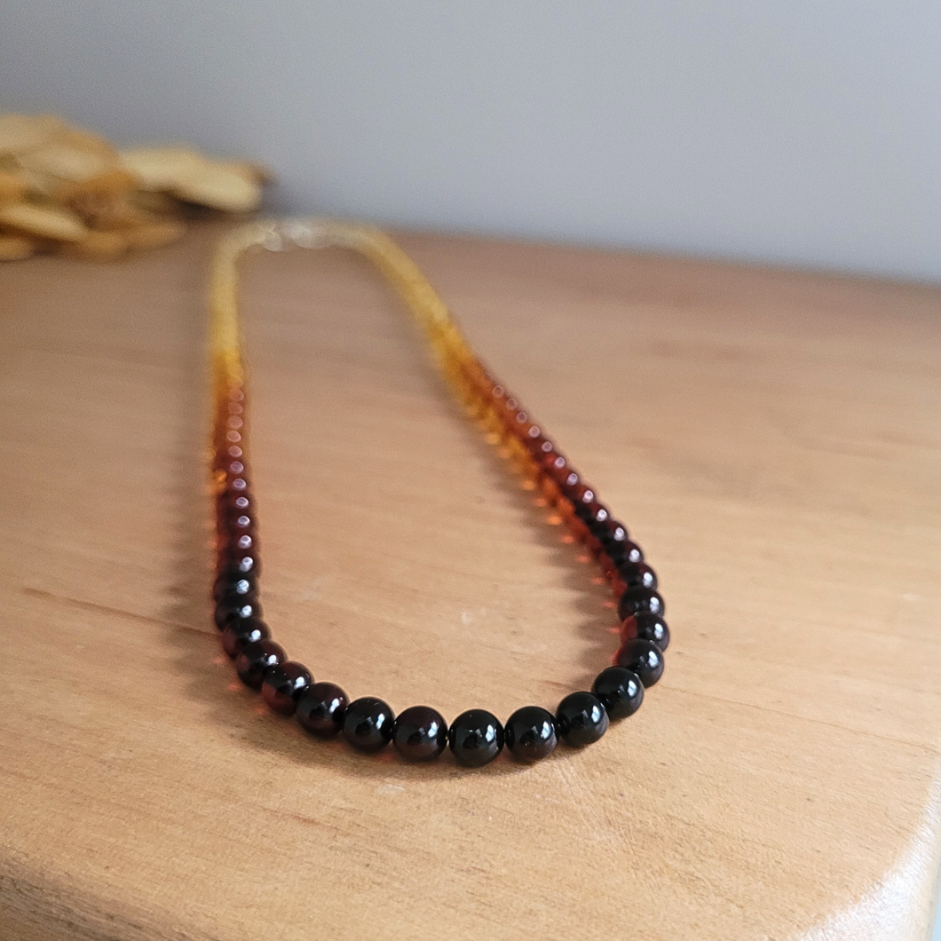 Collier Ambre Femme Premium