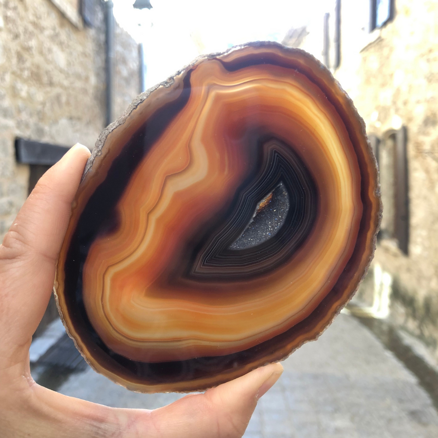 Tranche Agate Naturelle