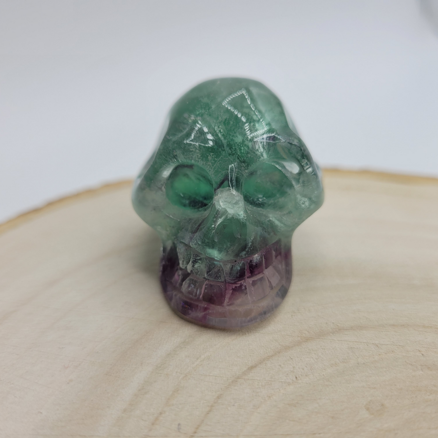crane en fluorite verte