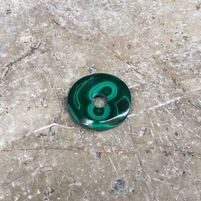 Disque Bi Malachite 3 cm