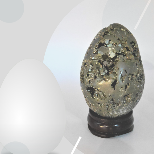 oeuf en pyrite