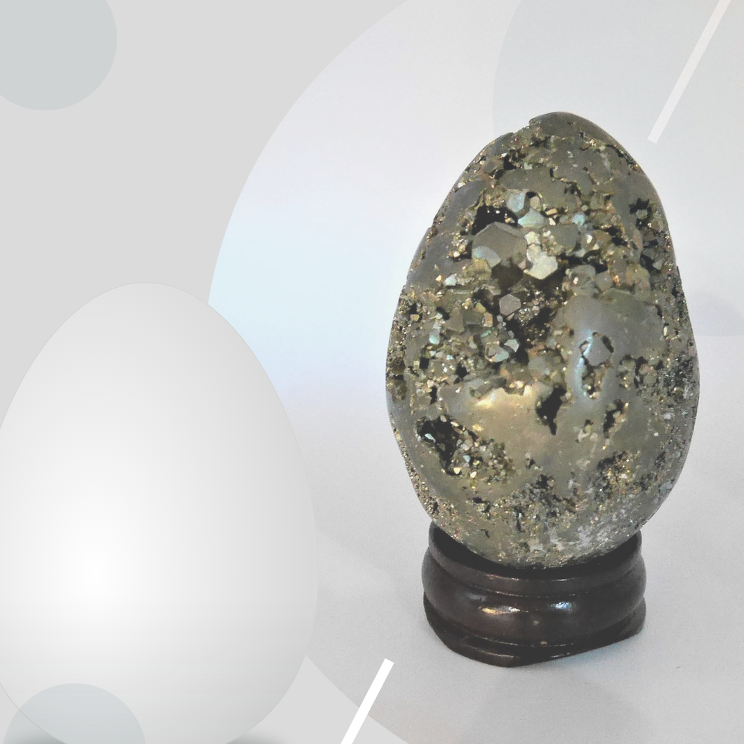 oeuf en pyrite