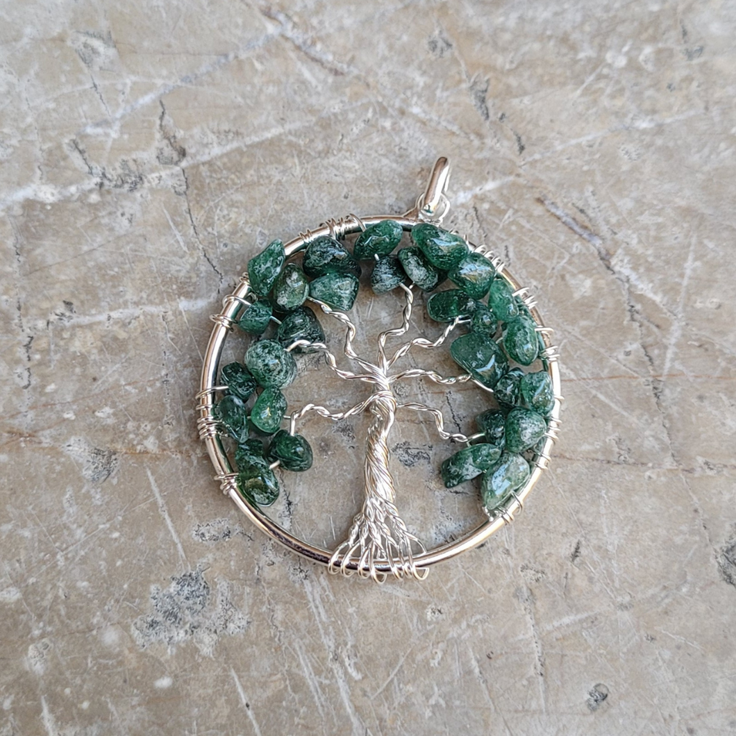 pendentif aventurine