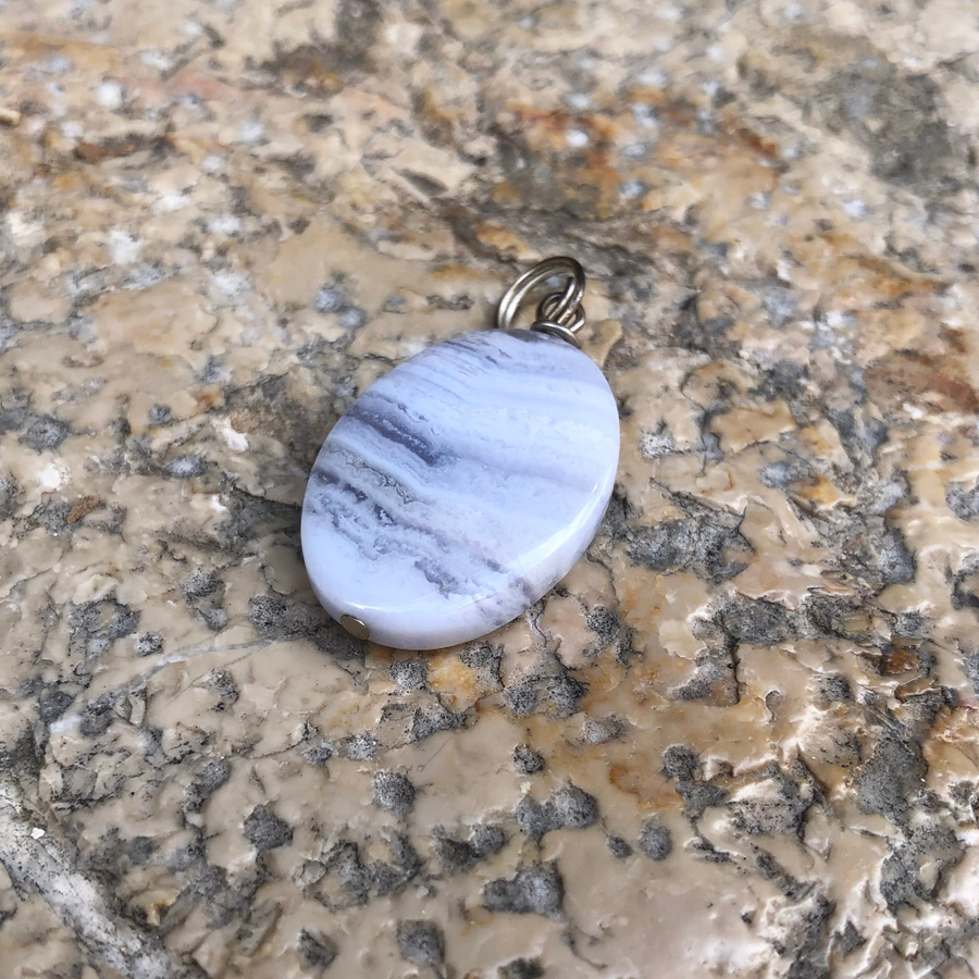 Pendentif Calcédoine