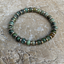 Charger l'image dans la galerie, bracelet turquoise africaine familystones
