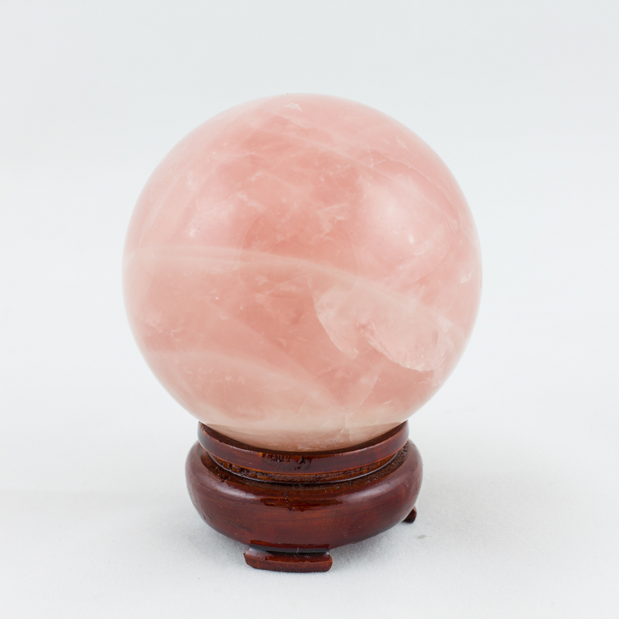 sphere quartz rose