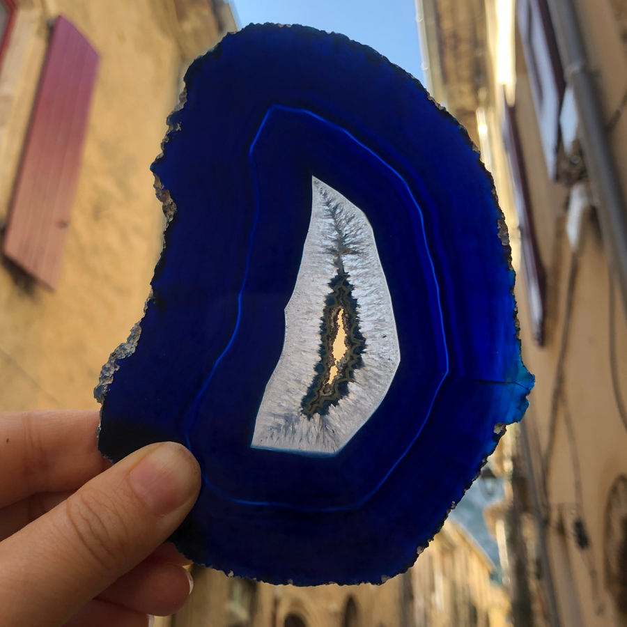 Tranche d'agate  bresil