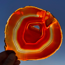 Charger l&#39;image dans la galerie, Tranche Agate Cornaline
