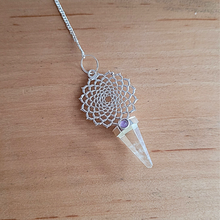 Charger l&#39;image dans la galerie, Pendule Chakra Couronne
