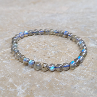 Bracelet Labradorite Perles 6 mm