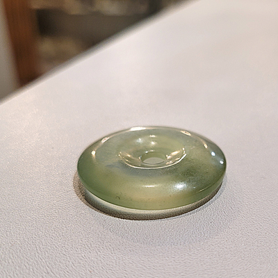 Disque Bi en Jade 3 cm