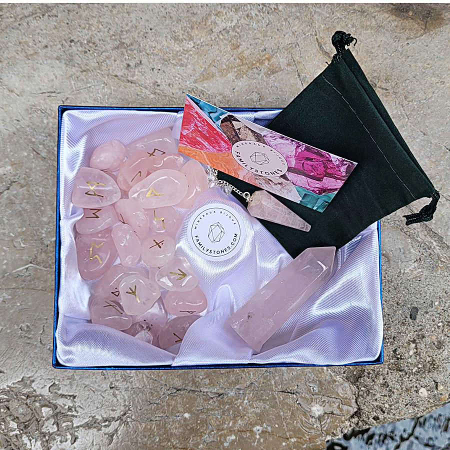 Coffret Oracle Quartz Rose