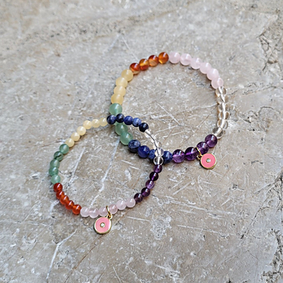 Bracelets mère et fille 7 Chakras